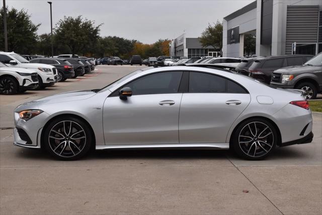 used 2021 Mercedes-Benz AMG CLA 35 car, priced at $34,310