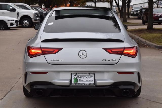 used 2021 Mercedes-Benz AMG CLA 35 car, priced at $34,310