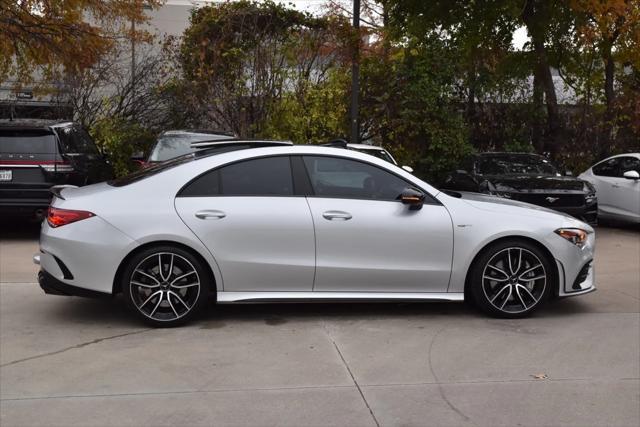 used 2021 Mercedes-Benz AMG CLA 35 car, priced at $34,310