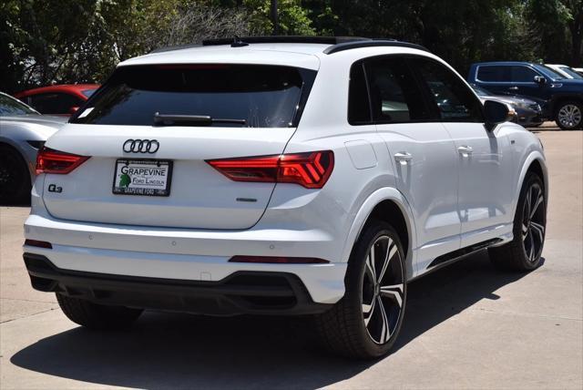 used 2023 Audi Q3 car, priced at $34,443