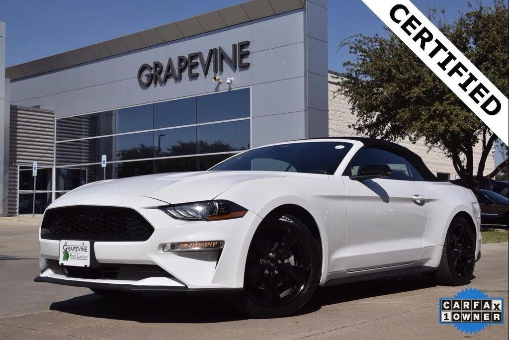 used 2021 Ford Mustang car, priced at $22,690