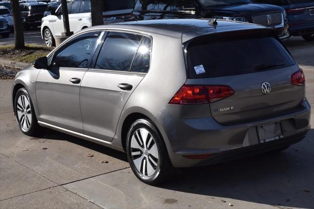 used 2016 Volkswagen e-Golf car, priced at $11,944