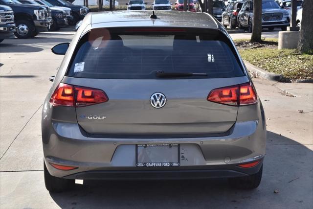 used 2016 Volkswagen e-Golf car, priced at $11,944