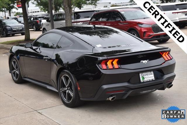 used 2024 Ford Mustang car, priced at $34,994