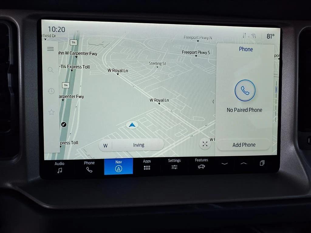 new 2025 Ford Bronco car, priced at $50,119