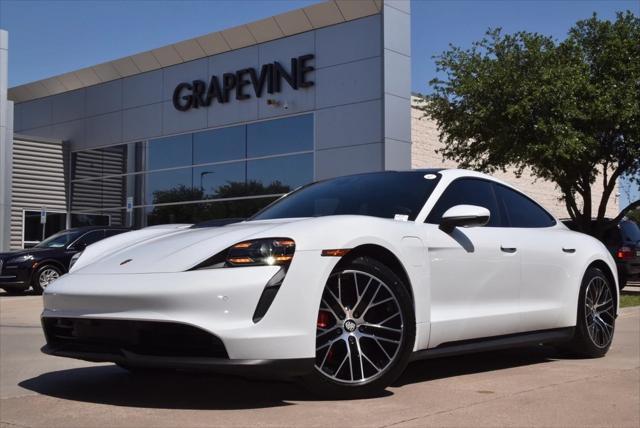 used 2021 Porsche Taycan car, priced at $63,450