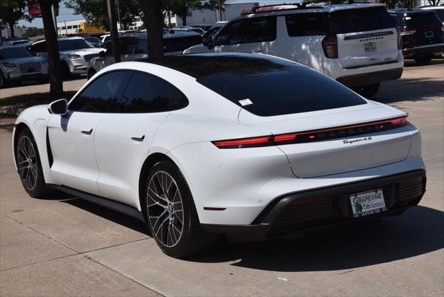 used 2021 Porsche Taycan car, priced at $63,450
