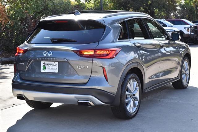 used 2022 INFINITI QX50 car, priced at $28,901