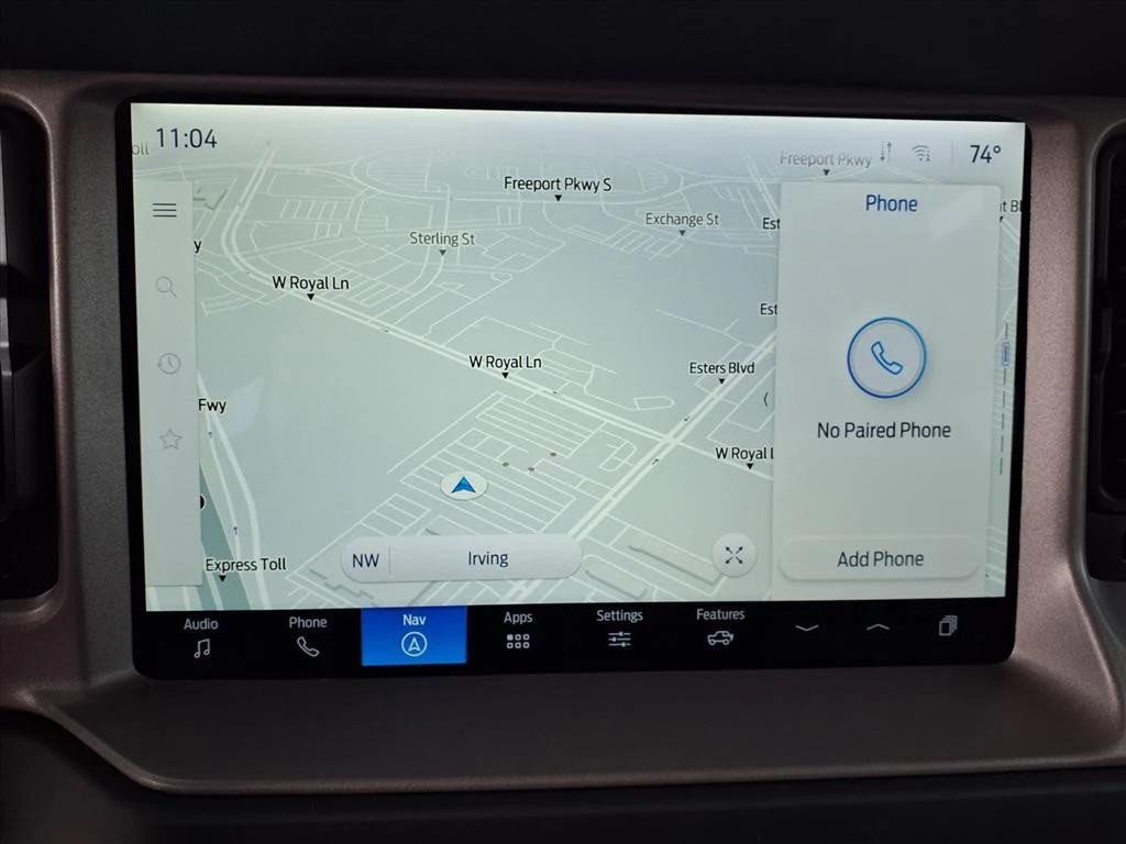 new 2025 Ford Bronco car, priced at $50,671