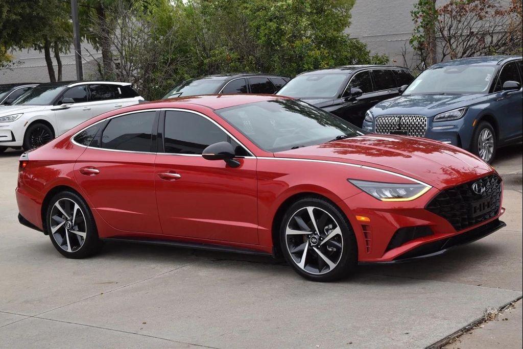used 2021 Hyundai Sonata car, priced at $18,988