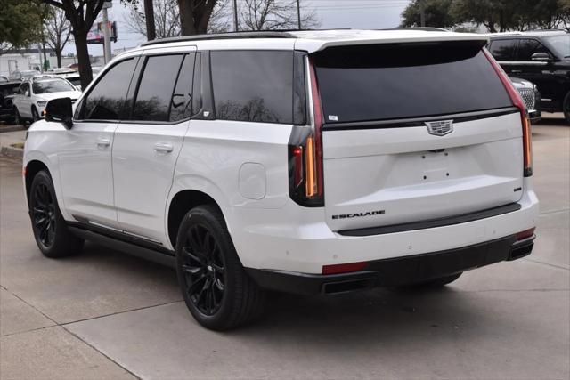 used 2023 Cadillac Escalade car, priced at $87,277