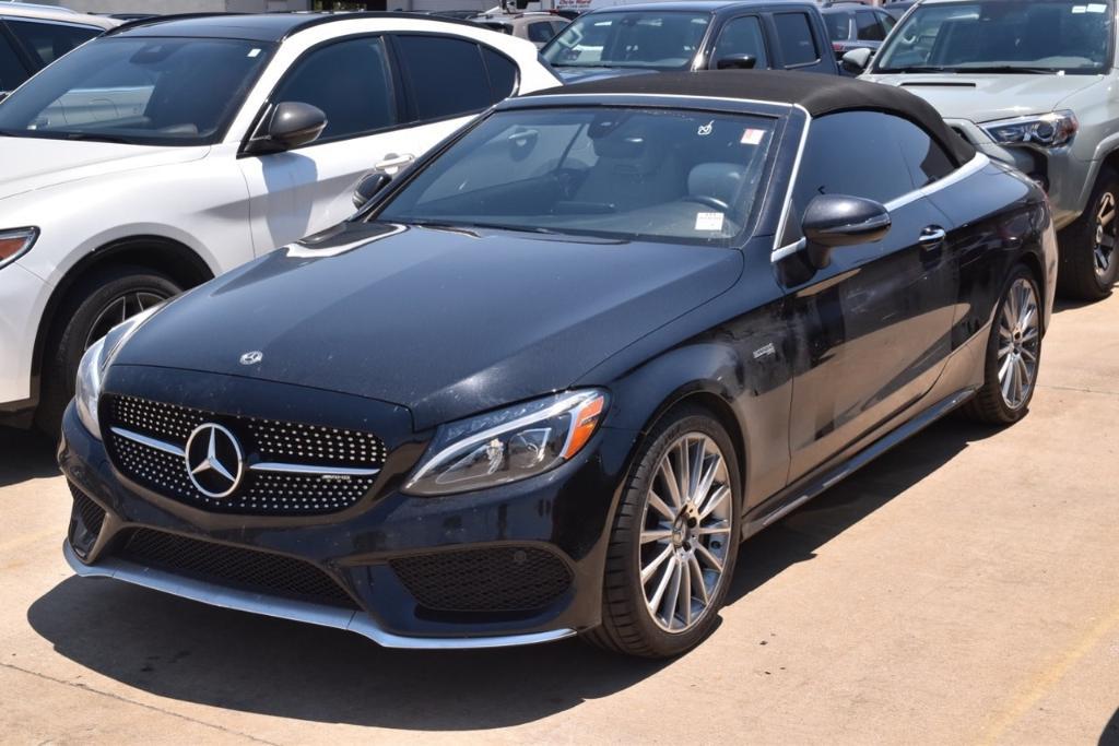 used 2018 Mercedes-Benz AMG C 43 car, priced at $37,455