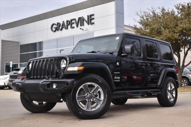 used 2022 Jeep Wrangler Unlimited car, priced at $34,994