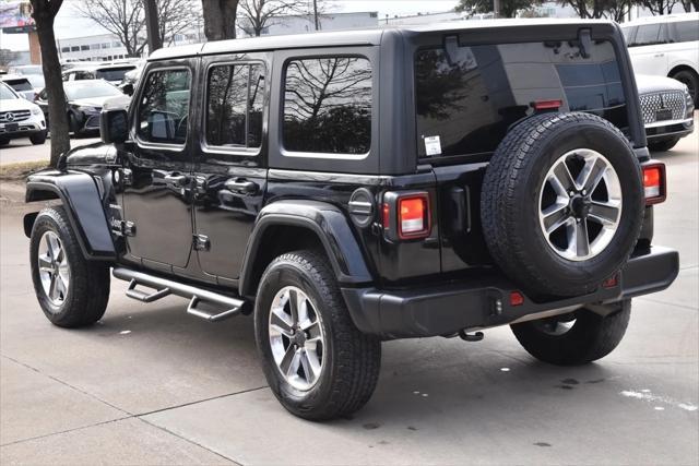 used 2022 Jeep Wrangler Unlimited car, priced at $34,994