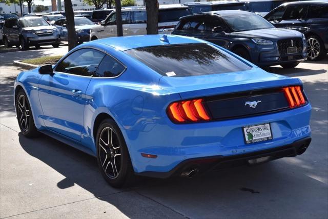 used 2022 Ford Mustang car, priced at $24,844