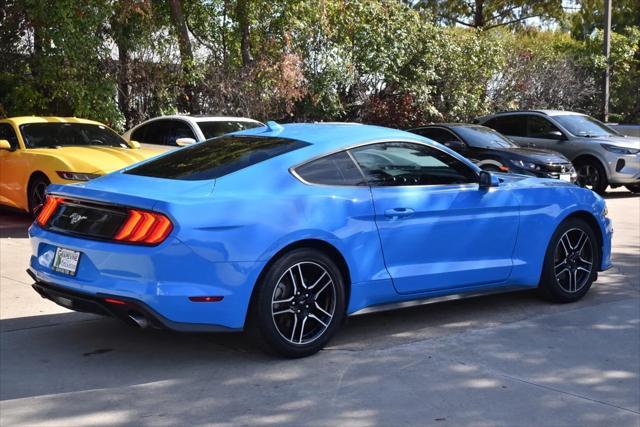 used 2022 Ford Mustang car, priced at $24,844