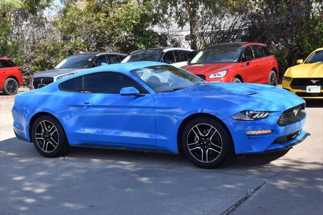 used 2022 Ford Mustang car, priced at $24,844