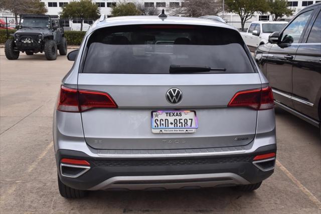 used 2022 Volkswagen Taos car, priced at $20,944