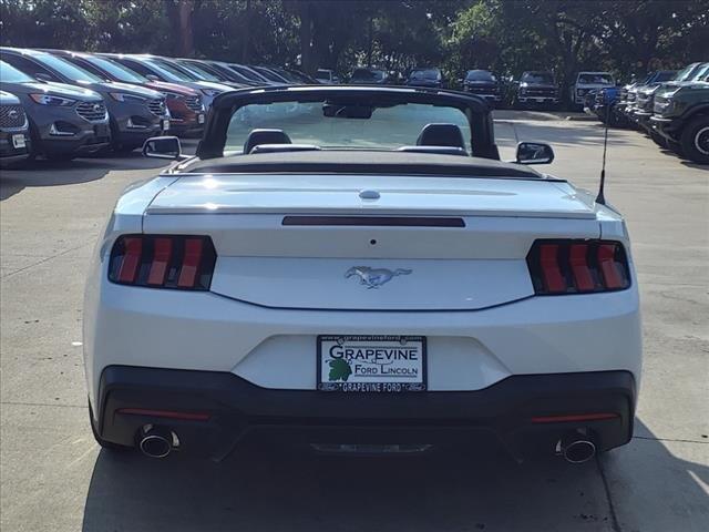 new 2024 Ford Mustang car, priced at $43,955