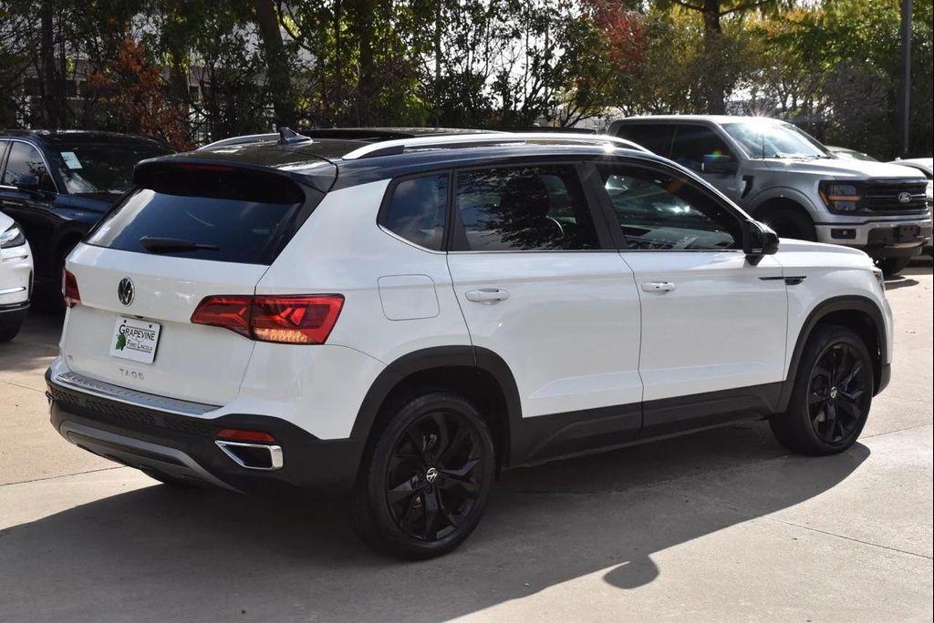 used 2024 Volkswagen Taos car, priced at $21,450