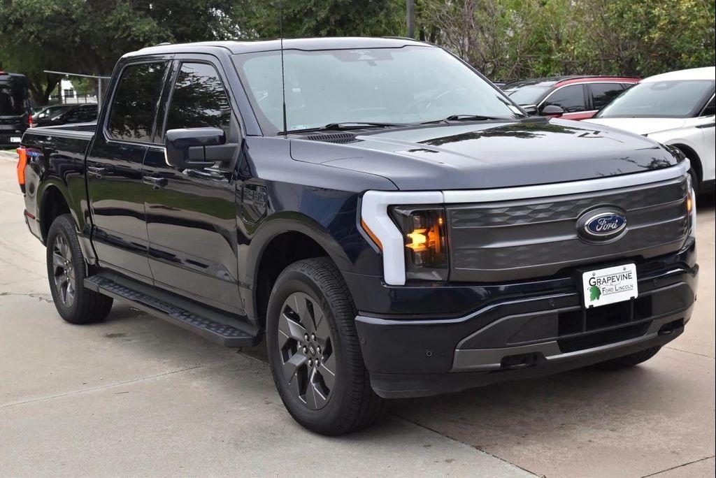 used 2023 Ford F-150 Lightning car, priced at $44,495