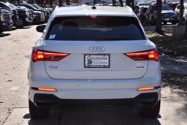 used 2021 Audi Q3 car, priced at $27,220