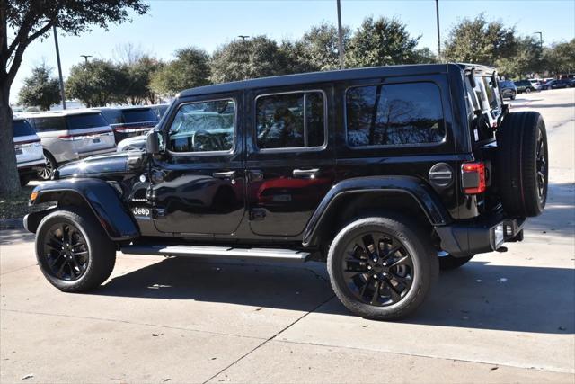 used 2021 Jeep Wrangler Unlimited 4xe car, priced at $32,733