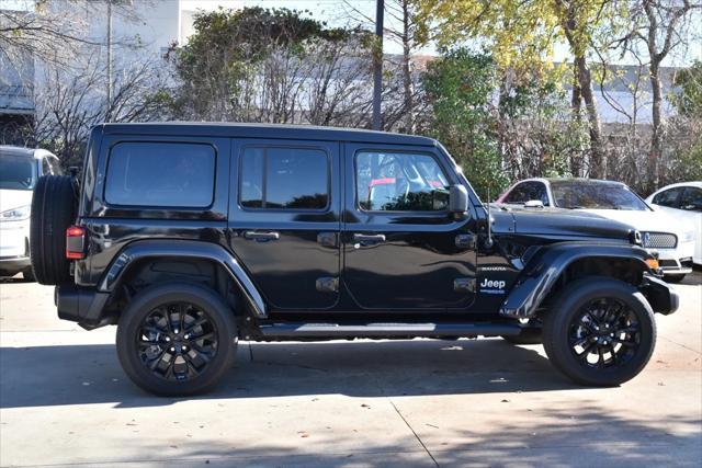 used 2021 Jeep Wrangler Unlimited 4xe car, priced at $32,733