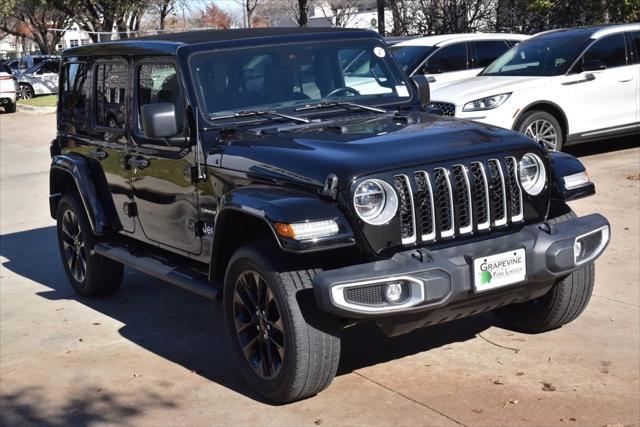 used 2021 Jeep Wrangler Unlimited 4xe car, priced at $32,733