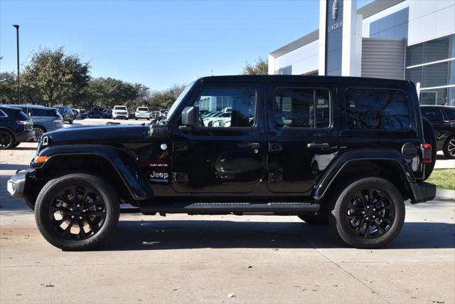 used 2021 Jeep Wrangler Unlimited 4xe car, priced at $32,733