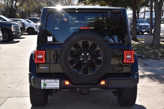 used 2021 Jeep Wrangler Unlimited 4xe car, priced at $32,733