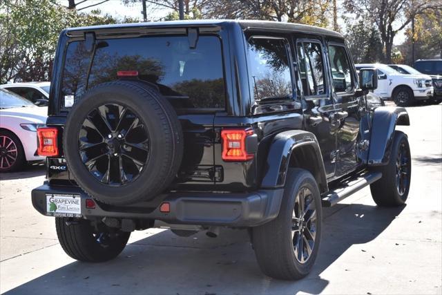 used 2021 Jeep Wrangler Unlimited 4xe car, priced at $32,733