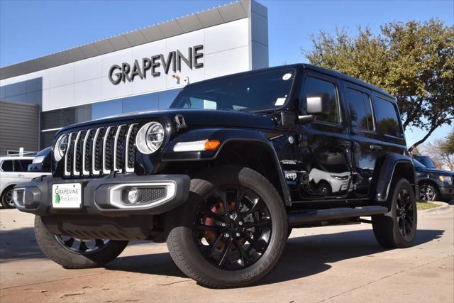 used 2021 Jeep Wrangler Unlimited 4xe car, priced at $32,733