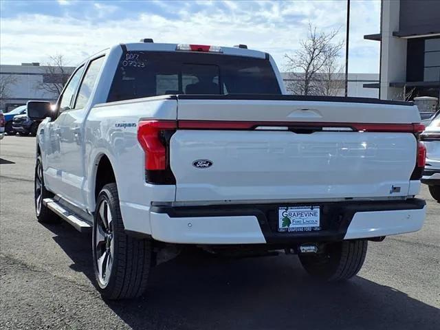 new 2024 Ford F-150 Lightning car, priced at $78,906