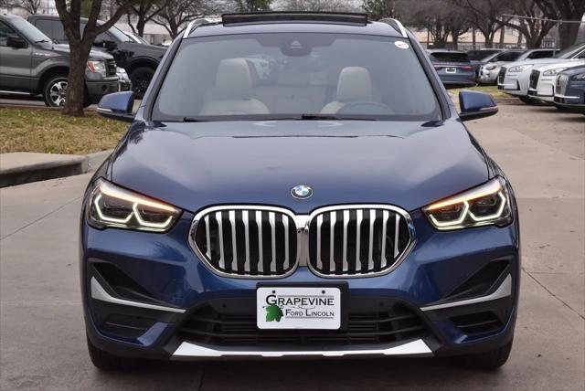 used 2021 BMW X1 car, priced at $24,442