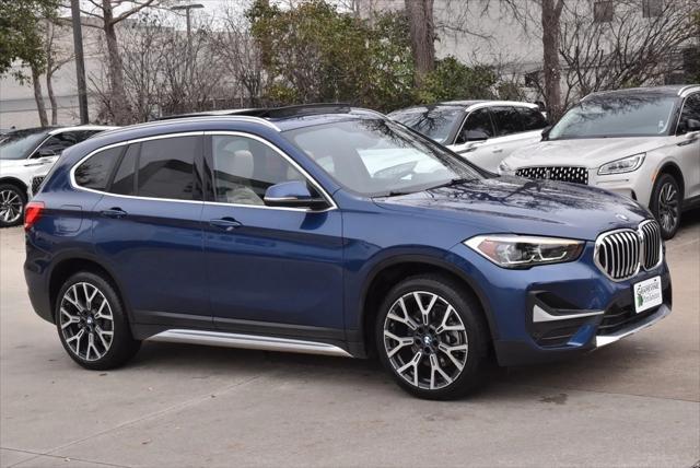 used 2021 BMW X1 car, priced at $24,442