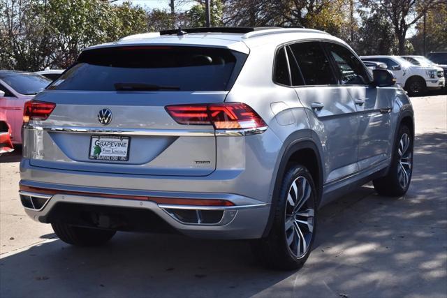 used 2023 Volkswagen Atlas Cross Sport car, priced at $37,000