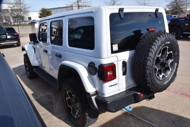 used 2022 Jeep Wrangler Unlimited 4xe car, priced at $38,998