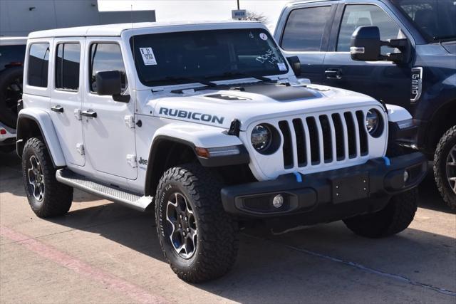 used 2022 Jeep Wrangler Unlimited 4xe car, priced at $38,998