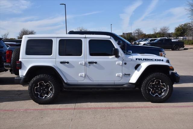 used 2022 Jeep Wrangler Unlimited 4xe car, priced at $38,998