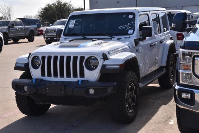 used 2022 Jeep Wrangler Unlimited 4xe car, priced at $38,998