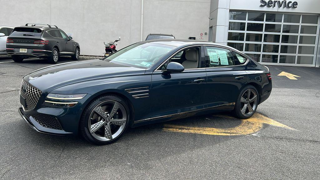 used 2023 Genesis G80 car, priced at $44,618