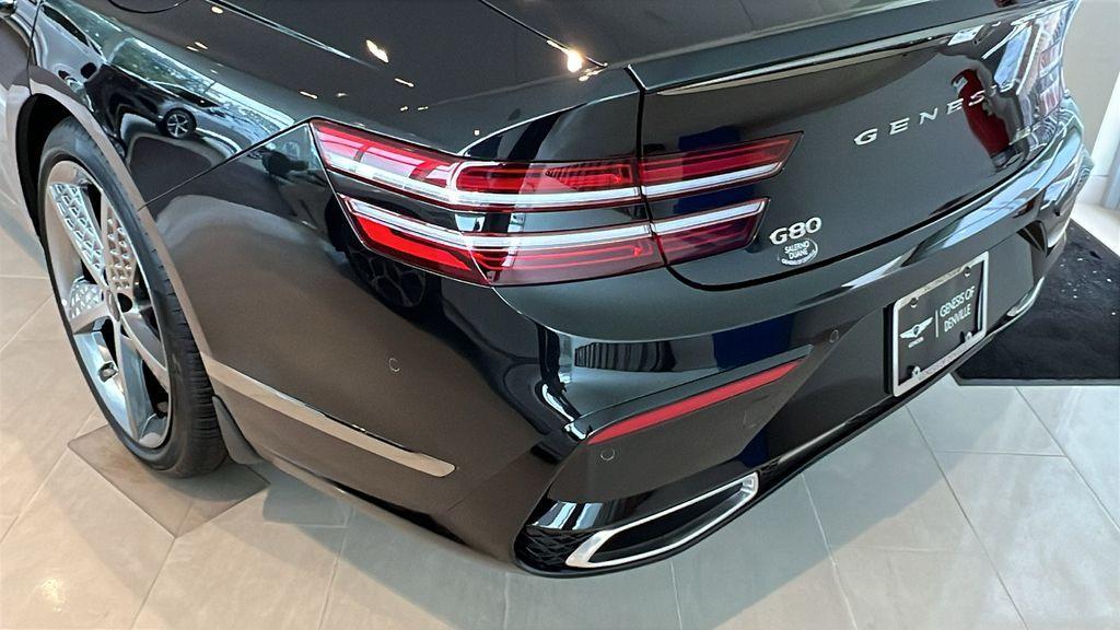 new 2025 Genesis G80 car, priced at $79,330