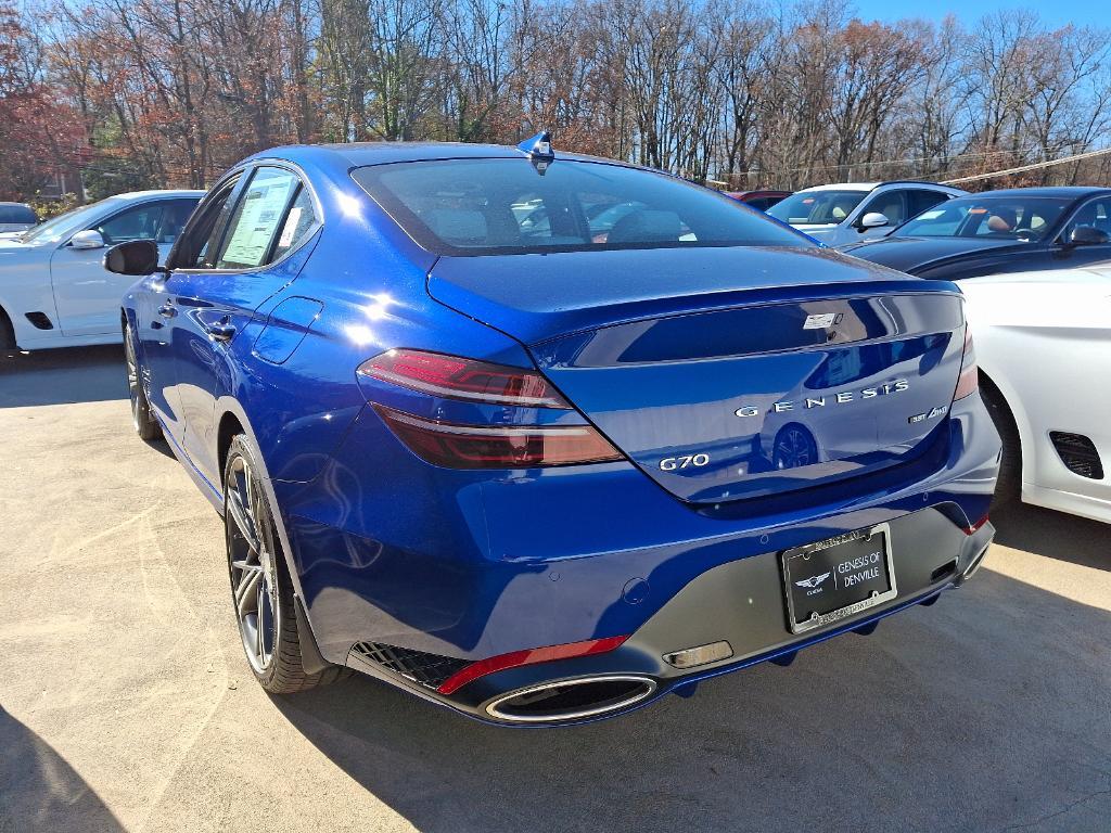 new 2025 Genesis G70 car, priced at $54,795