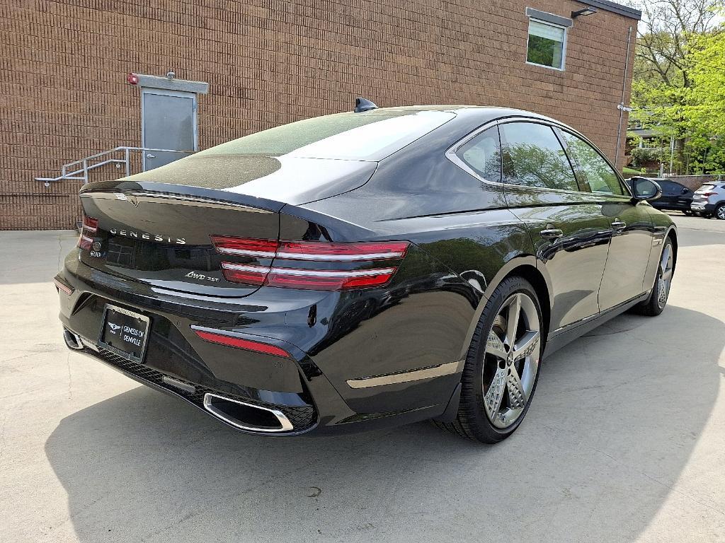 new 2025 Genesis G80 car, priced at $79,330