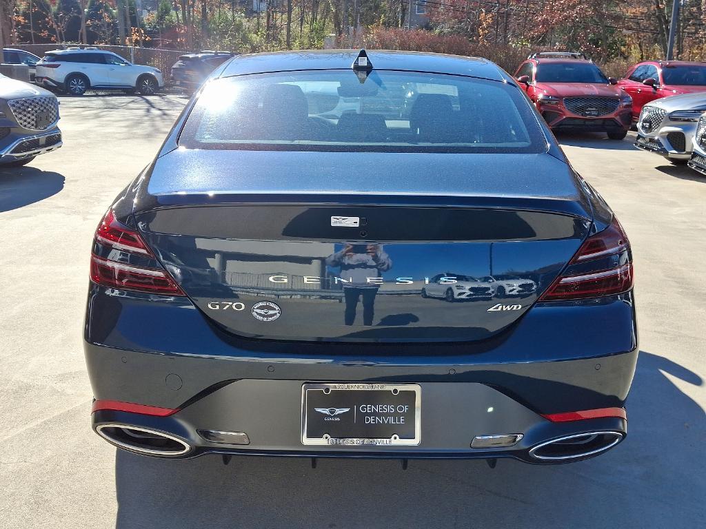 new 2025 Genesis G70 car, priced at $50,490