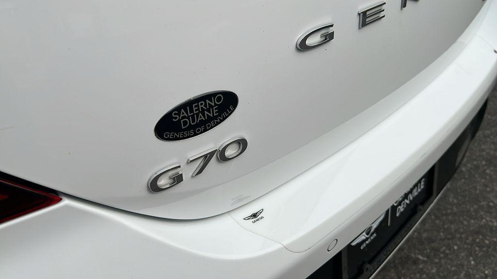 used 2022 Genesis G70 car, priced at $32,717