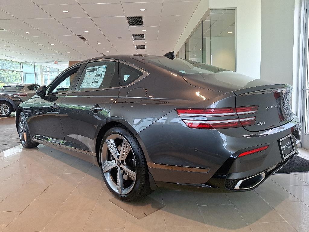 new 2025 Genesis G80 car, priced at $79,960