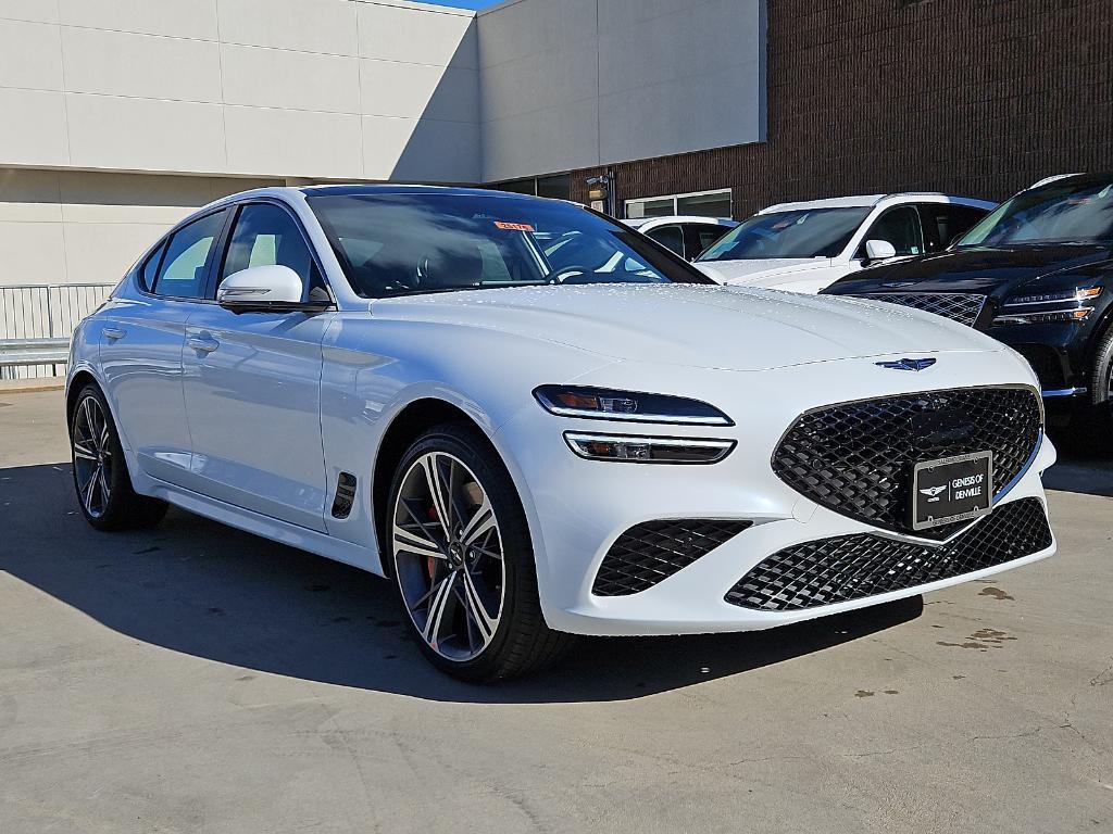 new 2025 Genesis G70 car, priced at $59,055