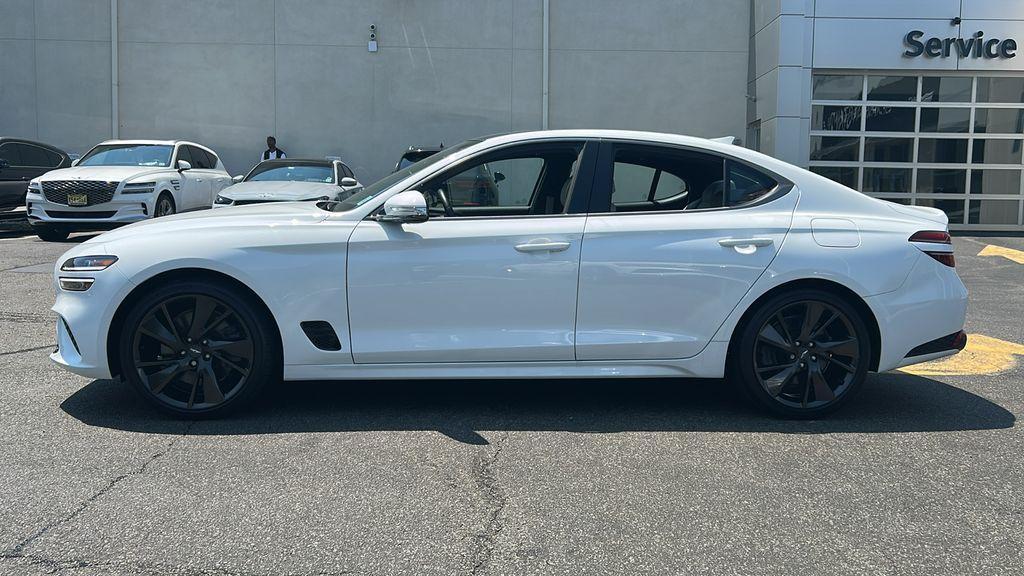 used 2022 Genesis G70 car, priced at $37,222